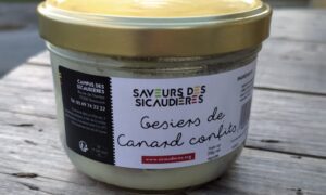 GÉSIERS DE CANARD (200G net egoutté)