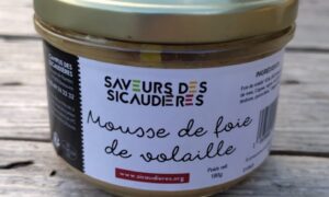 MOUSSE DE FOIE DE VOLAILLE (180G)