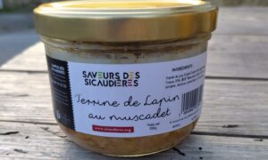 TERRINE DE LAPIN AU MUSCADET (350G)