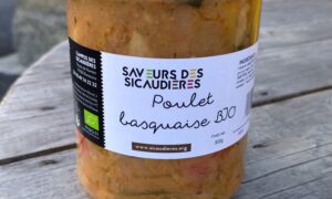 POULET BASQUAISE BIO (800G)